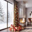 Arbre de Noël artificiel éclairé 8 pi