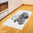 Pug High Density Long Fiber Poly Threads Decorative Area Rug Carpet-42029790