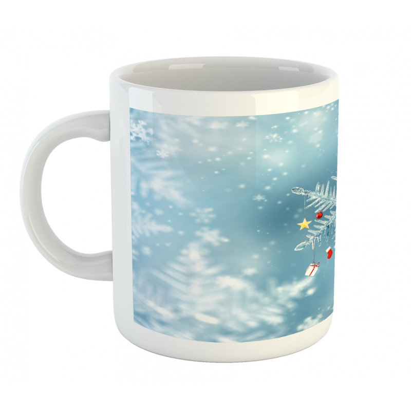Grande tasse à café sapin