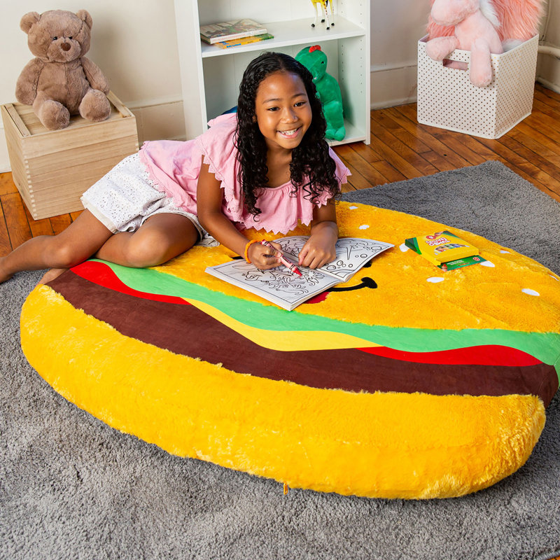 Housse de coussin Burger