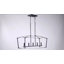 Luminaire suspendu noir mat à 4 lumières-491061586-491061584-491061588