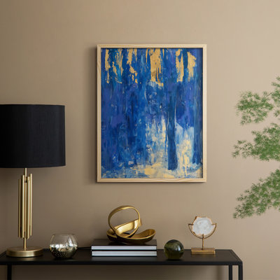 ABSTRACT Series XX Framed Print - Solid Wood