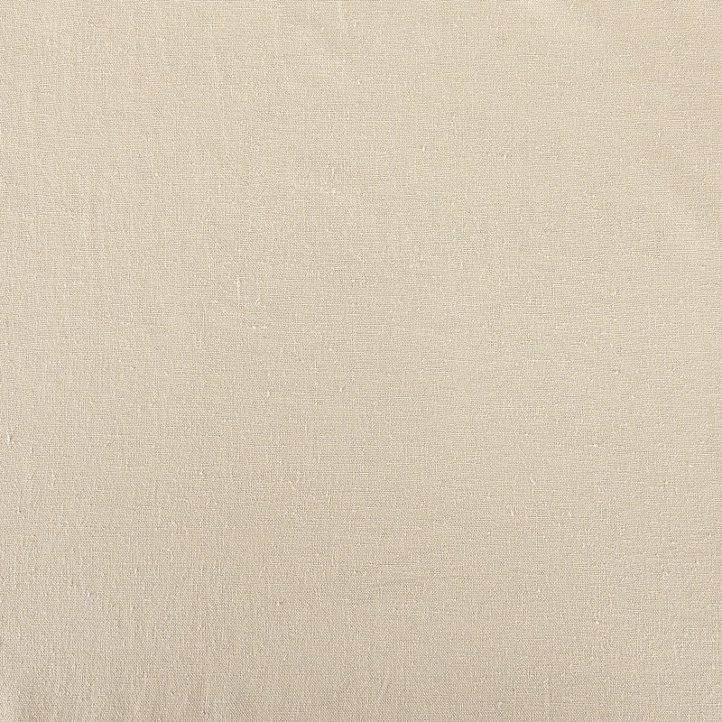 Ecru Linen Blend Light-Filtering Back Tab Curtain Panel