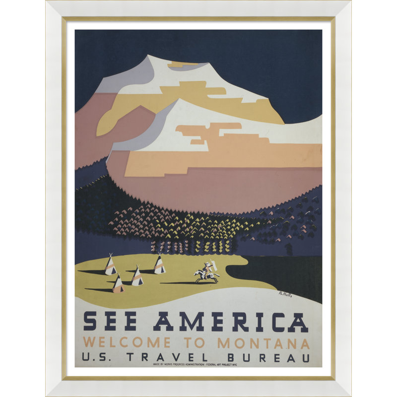 Welcome To Montana Giclee Print