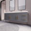 Ensemble de meuble-lavabo double mural 70,5 "Bensley-508742709