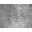 Tapis gris nouvel âge en soie 8 pi 1 po x 7 pi 9 po Zimri