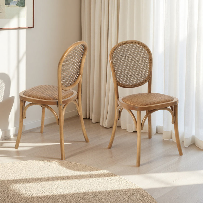 Dining Chairs( Set Of 2 ), Brown