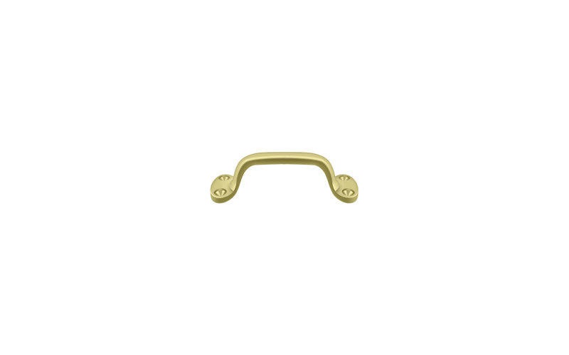 Arch Pull, Polished Brass