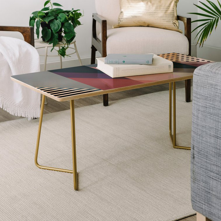 Table basse à géométrie bloquante 9