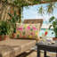 Coussin d'extérieur Summer Tropical Flamingo