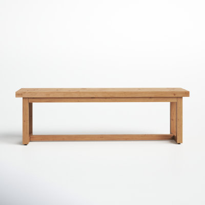 Modica Solid Wood Bench
