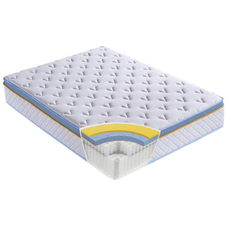 Heaven 2000 Pocket Sprung Mattress,  Double (135 x 190 cm)