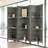 8 Panel Folding Room Divider Screen Privacy Screen Freestanding