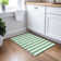 Kinslee Flatweave Washable Striped Indoor / Outdoor Rug