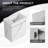 Wall-mounted Bathroom Vanity With Ceramic Sink