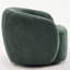 Fauteuil demi-tonneau pivotant rembourré Munehito-986386222