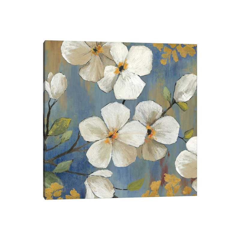 En Flor II by Asia Jensen - Wrapped Canvas Painting, 93.98 cm H x 93.98 cm W x 3.175 cm D