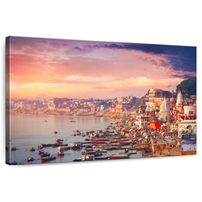 Hannes Varanasi Sunset Skyline