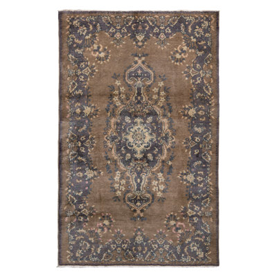 Sivas One-of-a-Kind Rectangle 4'1" X 6'3" Hand Knotted Area Rug