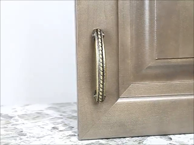 Antique Pewter 3'' Traditional Arch Pull with Mounting Hardware