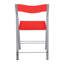 Chaise d'appoint pliante en acrylique Tabris Modern-1607779383