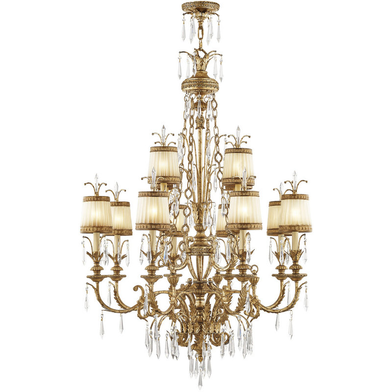 Perot 12 - Light Dimmable Chandelier