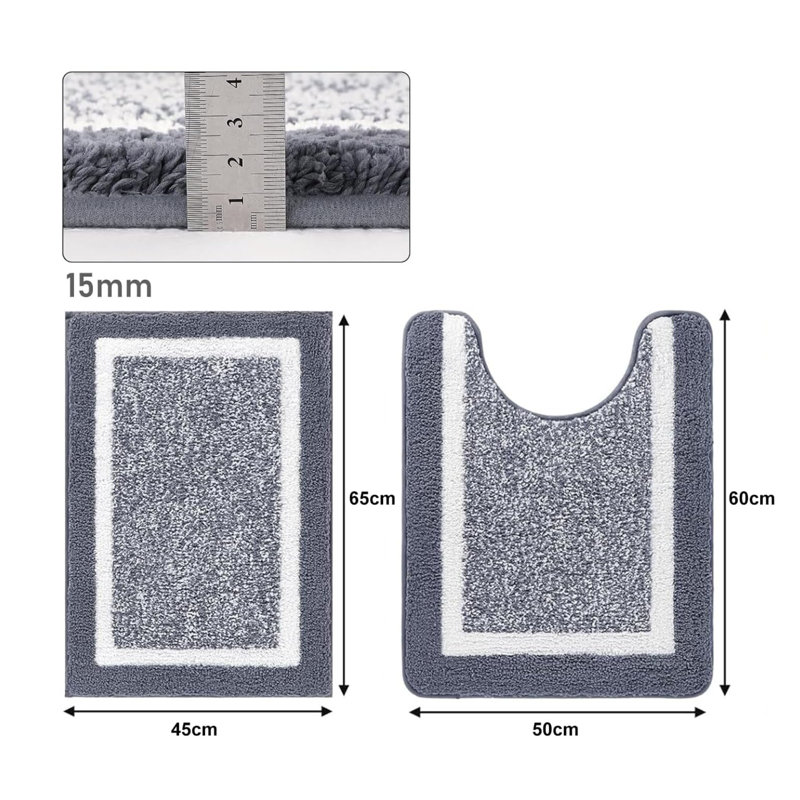 Microfiber / Microsuede Bath Rug