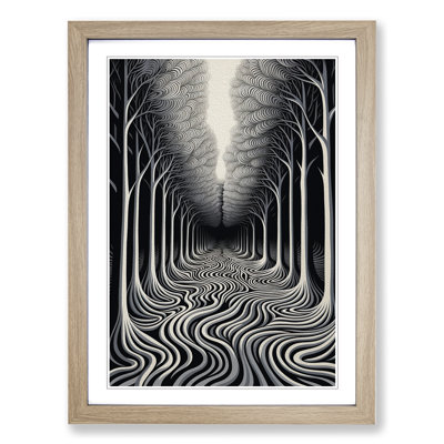 Single Picture Frame Print on Wood