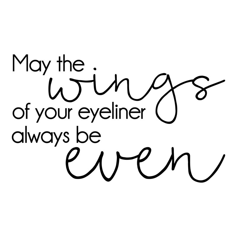 Décalcomanie™ ailes de style yeux