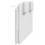 Coussin de tête de lit vidaXL blanc 137 cm vidaXL-1399996200-1399996203