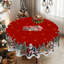 Nappe lavable en polyester pour Noël