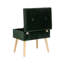 Tabouret de coiffeuse en bois massif Coleridge-841957945