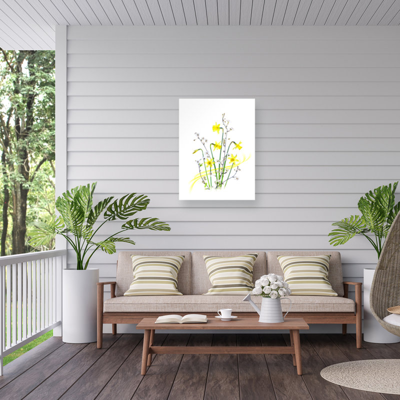 «Simply Spring On Canvas» par Jacky Parker, reproduction, H 19 po x l 14 po