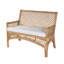 Beachwood 42 in. W Rectangular Rattan Dining Bench
