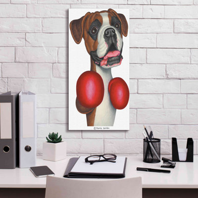 Red Barrel Studio® «Boxer Porter Boxing Gloves» par Danny Gordon Art