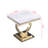 Marleyann Marble Top End Table-994515931-994515930