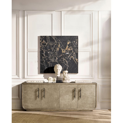 Stone Ridge Leather Credenza Light