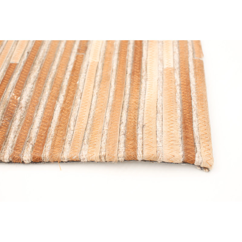 Cowhide Patchwork Indoor Rug