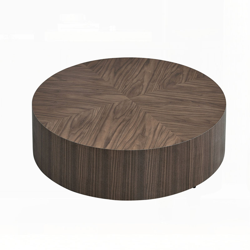 Modern Round Coffee Table MDF Coffee Table