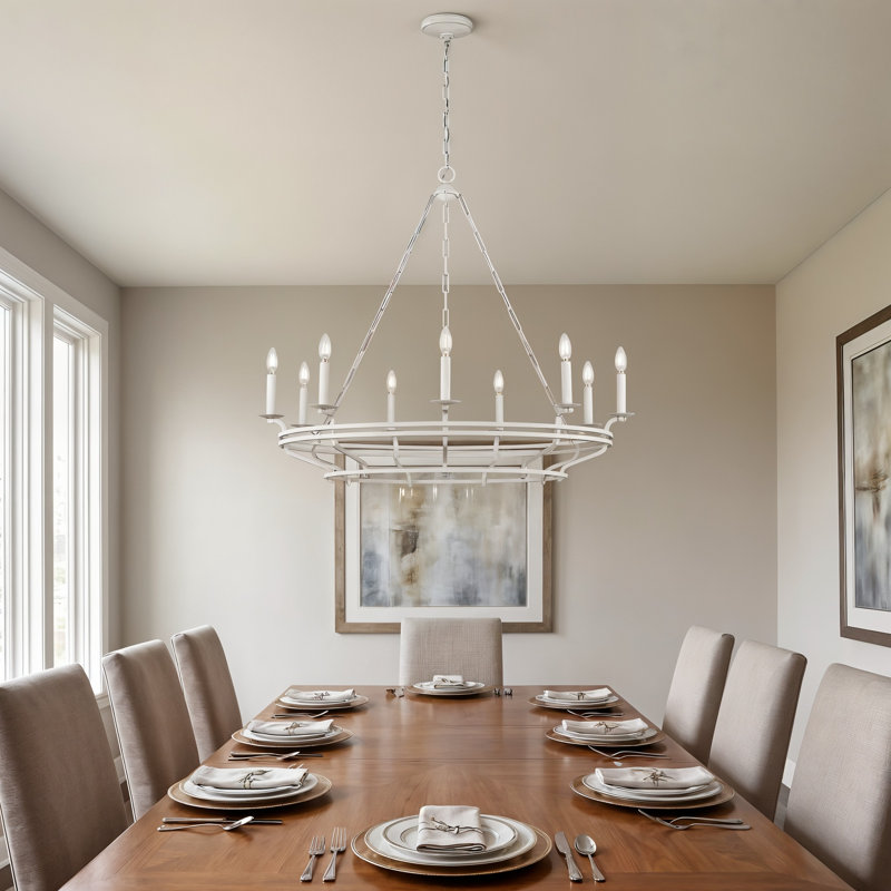Chapman and Myers Casual Brighton Chandelier, 32, Italian Rust