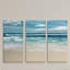 Symphony of the Sea - Ensemble de 3 reproductions d'images sur toiles tendues-1996234362