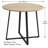 Otrange Round with Iron Base Dining Table-2131762498