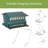 Metal Hanging Hopper Bird Feeder