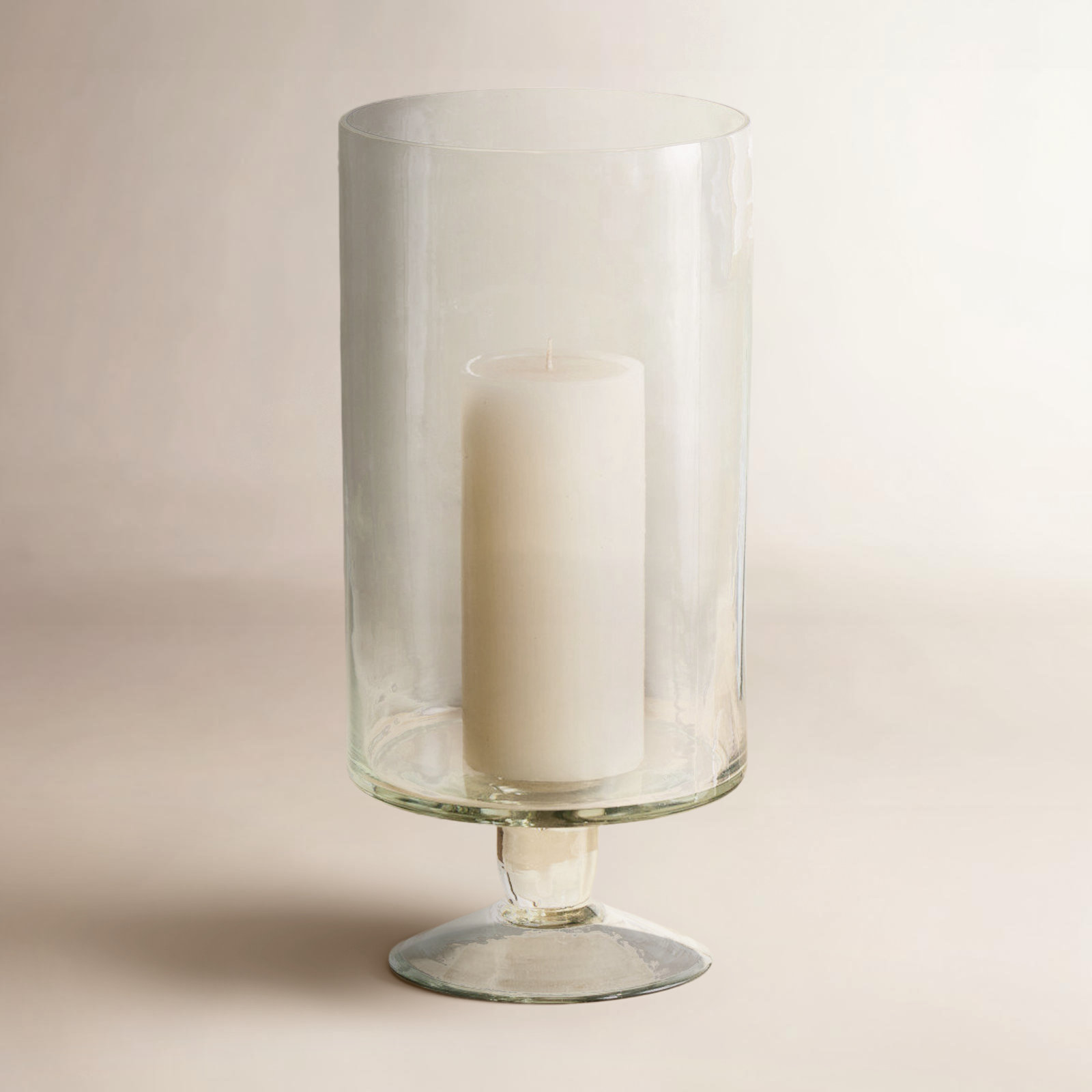 Perry Glass Candlestick Holder