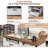 Media Stand Console Table