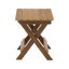 Ensemble de bistro et de table rectangulaire pliable en teck HiPS-1135447428