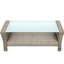 Ensemble de conversation modulaire en U 4 pièces avec coussins tonifiants et table basse All Weather-1202414859