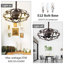 Ventilateur de plafond intérieur avec télécommande Best and Sells