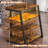 AV Media Stand With Outlets, Media Console With LED Lights, Stereo Racks And Stands With Storage Shelves, Media Audio Tower Cabinet-1679786544