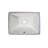 Nantucket Sinks Great Point 12.88 " Ceramic Rectangular Bathroom Sink and Overflow Hole-45372249